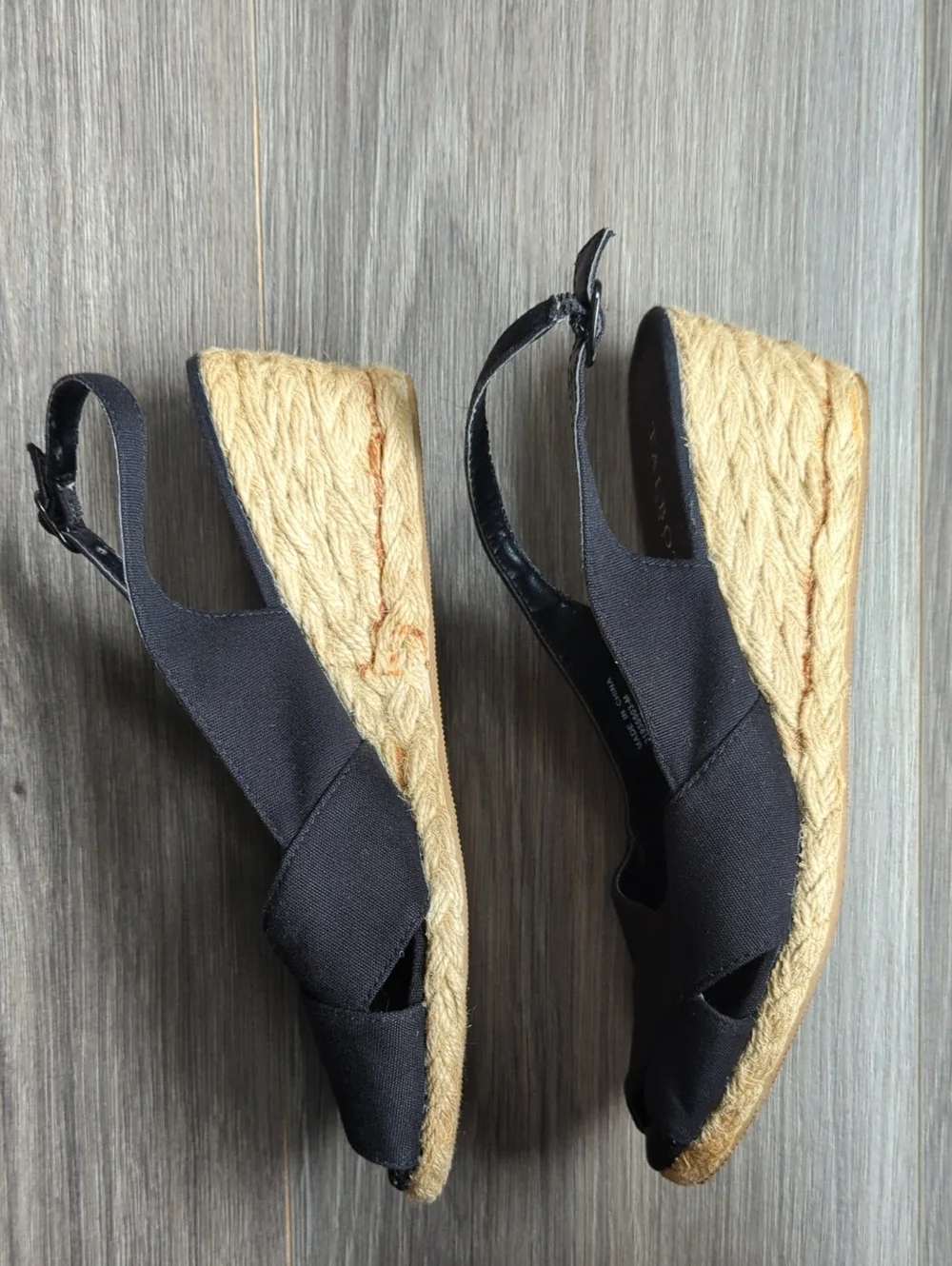 Talbots Women's Espadrilles Wedge Peep Toe Sandals Size 7